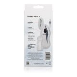 Sterling Collection Silver Bullet With 2-Speed Controller Plus Sleeve by CalExotics