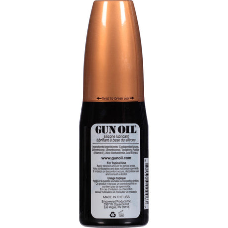 Gun Oil Silicone Lubricant - 4 Oz.