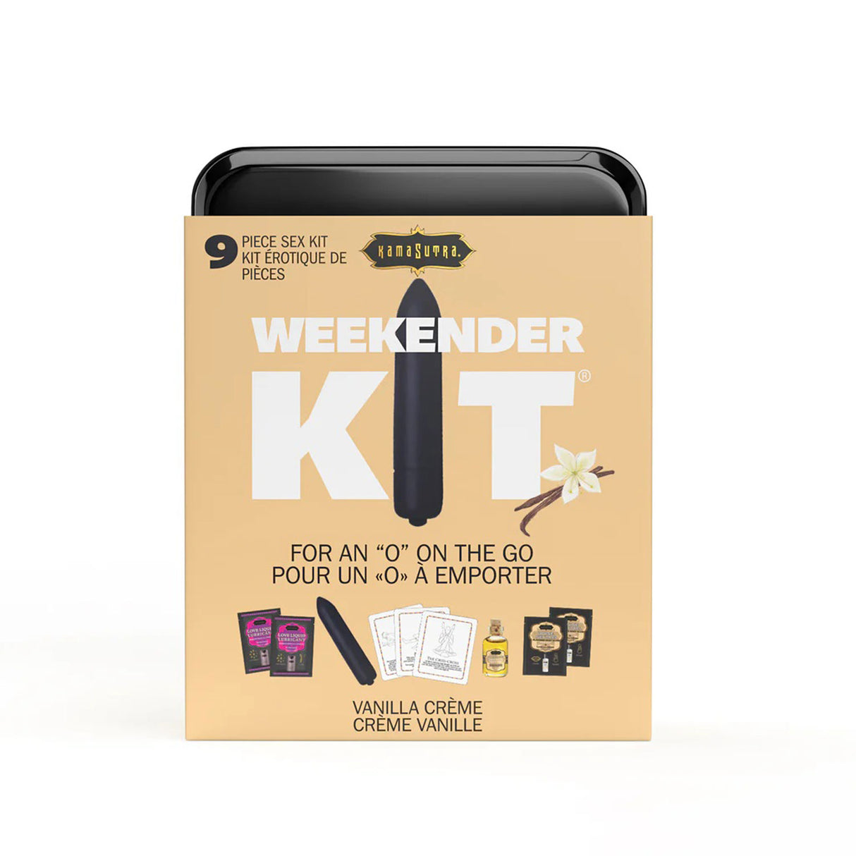 Kama Sutra Weekender Kit Vibe — Mini Bullet with 10 Settings - KS-13026