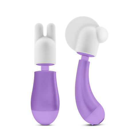 Blush Noje Pleasure Wand Heads — Platinum-Cured Silicone Attachments - BL-72414