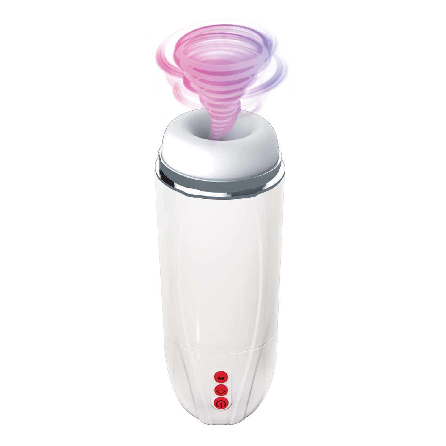 "Vibrating Cocksucker - White NW3060-1"