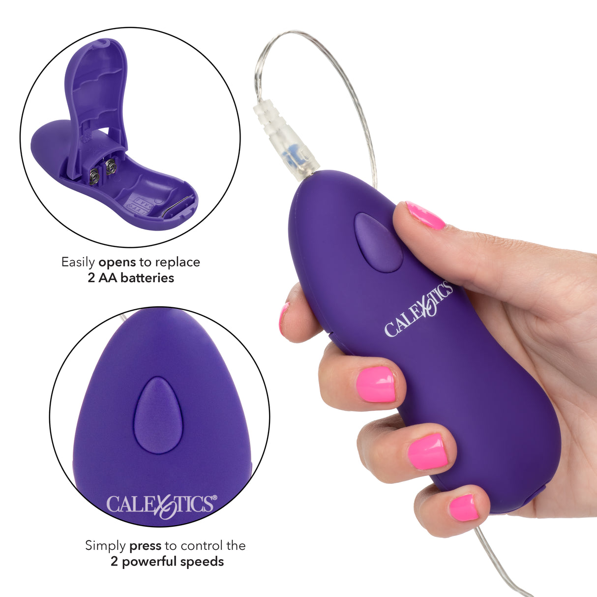 CalExotics Whisper Micro Bullet — Purple - SE0044603