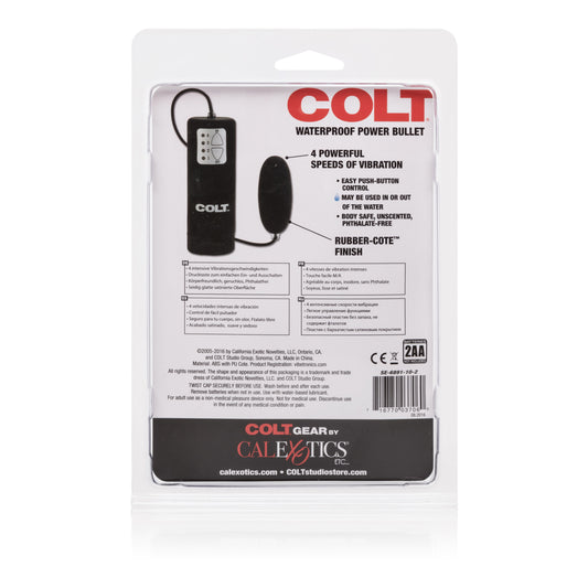 CalExotics Colt Waterproof Power Bullet Vibrator - SE6891102