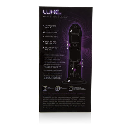 Luxe - Touch Sensitive Vibrator - Pink by CalExotics