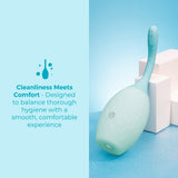 b-Vibe Silicone FlexFlow Douche — Dual-Opening Nozzle - BV2255