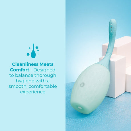 b-Vibe Silicone FlexFlow Douche — Dual-Opening Nozzle - BV2255