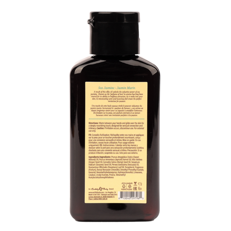 HEMP SEED Sea Jasmine Massage Oil — Aphrodisiac Collection, 2 oz - EB949
