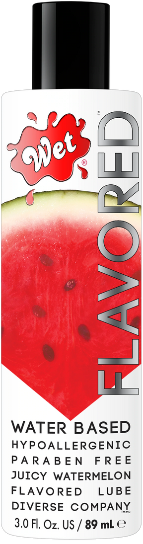 Wet Juicy Watermelon Flavored Lubricant — 3 oz - WT313