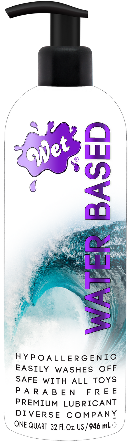Wet Original Water-Based Lubricant, 32 oz - WT232