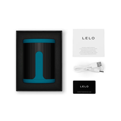 Lelo F2S Teal Men's Massager & Stroker - LO9646