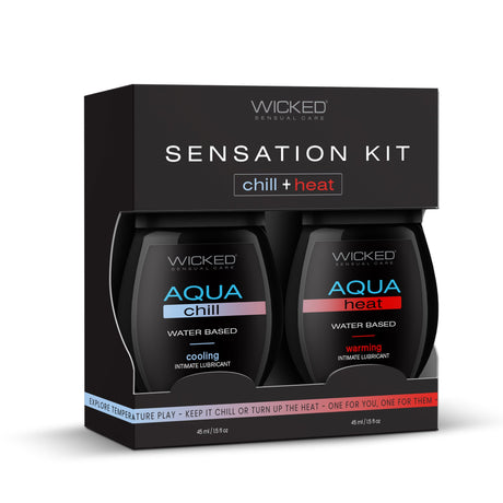 Wicked Sensation Kit Aqua Heat & Aqua Chill — 2 x 1.5 oz - WS-99220