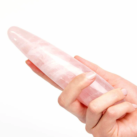 Chakrubs Heart Original Wand — Pure Rose Quartz - CK8004