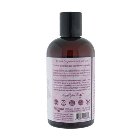 Organics Natural Gel - 8.5 Fl. Oz. (251 ml) by Sliquid