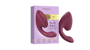 Womanizer Next Duo Dual-Stimulation Vibrator — Dusky Pink - WZ2294
