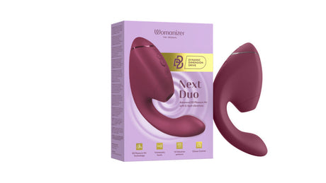 Womanizer Next Duo Dual-Stimulation Vibrator — Dusky Pink - WZ2294