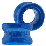 OXBALLS Squeeze Short Ballstretcher — Blue Fire, 1.25" - OX-3208-BLF
