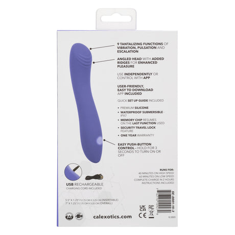 Calexotics Connect Contoured "G" - Periwinkle