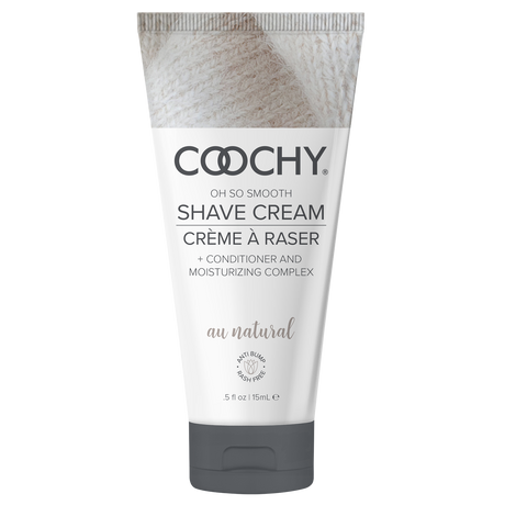 Coochy Au Natural Shave Cream — Fragrance-Free 0.5oz (15ml) - HP1040