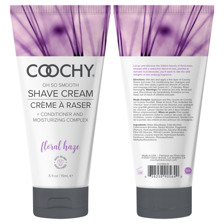 Coochy Floral Haze Shave Cream — 0.5oz / 15ml - HP1041
