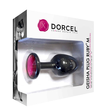 Dorcel Geisha Plug Ruby — Medium Anal Plug (ABS) - DL1236