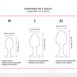 Dorcel Geisha Plug Ruby — Medium Anal Plug (ABS) - DL1236