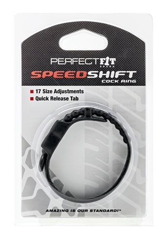 Speed Shift Erection Ring - Black by Perfect Fit