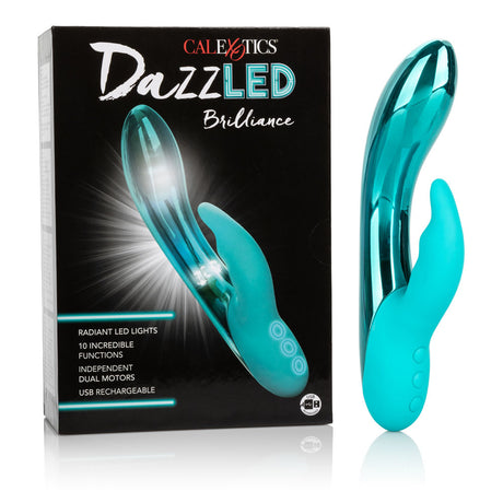 CalExotics DazzLED Brilliance LED Rabbit Vibrator - SE0734153
