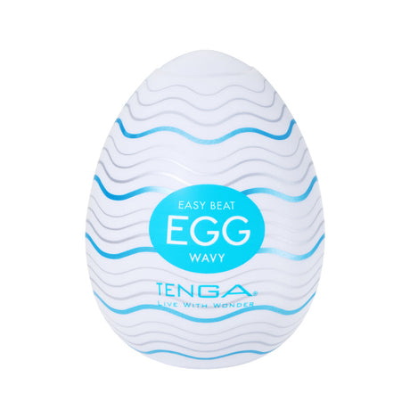 Tenga Egg Standard — Wavy Textured Stroker - TN213S