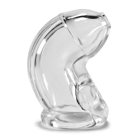Oxballs Cock-Lock Chastity Sheath — Clear (Atomic Jock) - OX-AJ1069-CLR