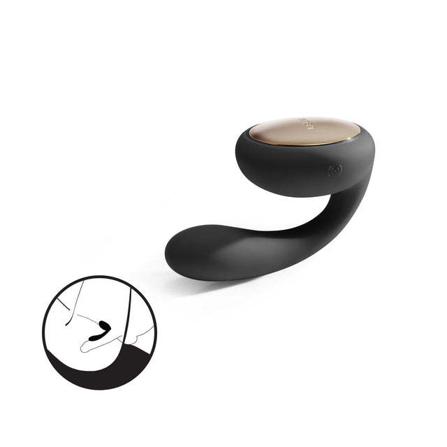 Lelo Tara Wearable Couples Massager, Black — Rechargeable - LELO-7465