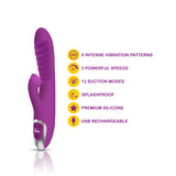 Frenzy Clitoral Suction Rabbit - Berry