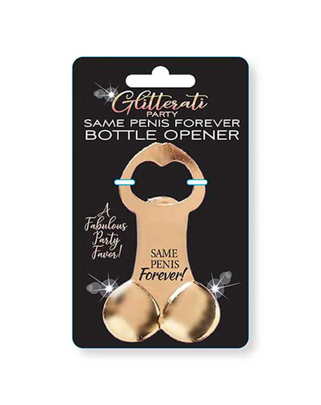 Little Genie Gliterati Novelty Bottle Opener — Bachelorette Accessory - LG-CP1110