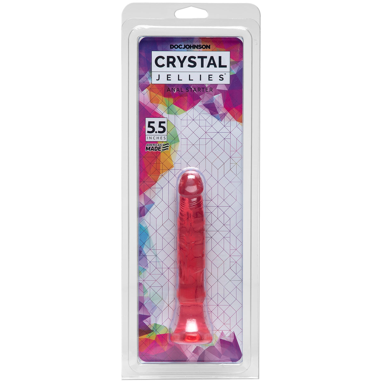 Crystal Jellies Anal Starter - Pink by Doc Johnson