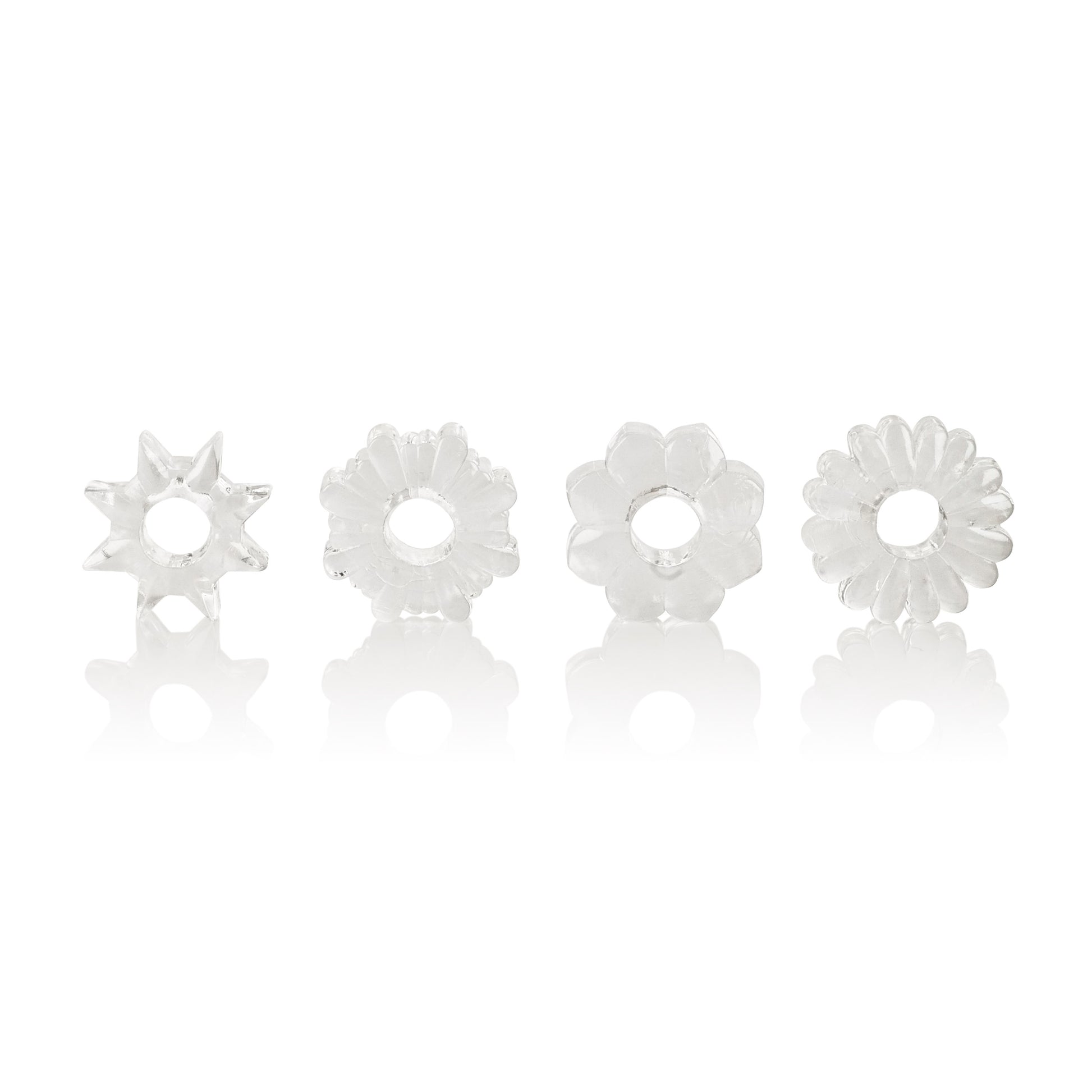 Basic Essentials 4 Pack - Clear by CalExotics