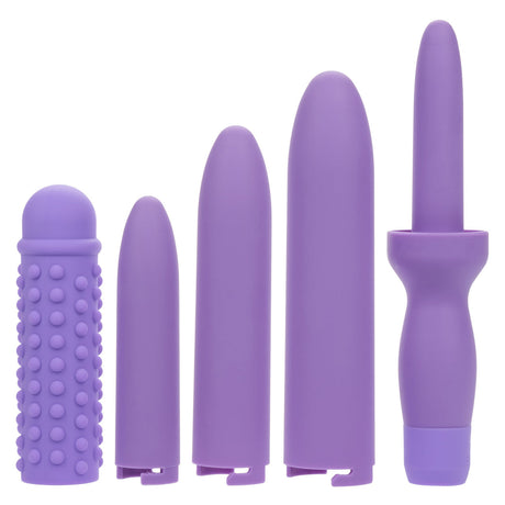 Dr. Laura Berman by CalExotics Rechargeable Dilator Set — 4 Sizes, Purple - SE9730603
