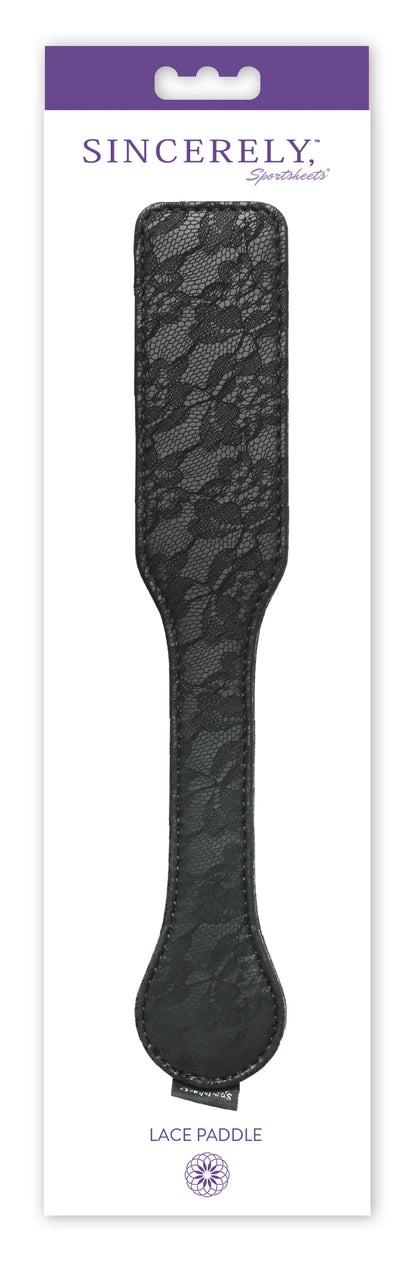 Sincerely Lace Paddle by Sportsheets