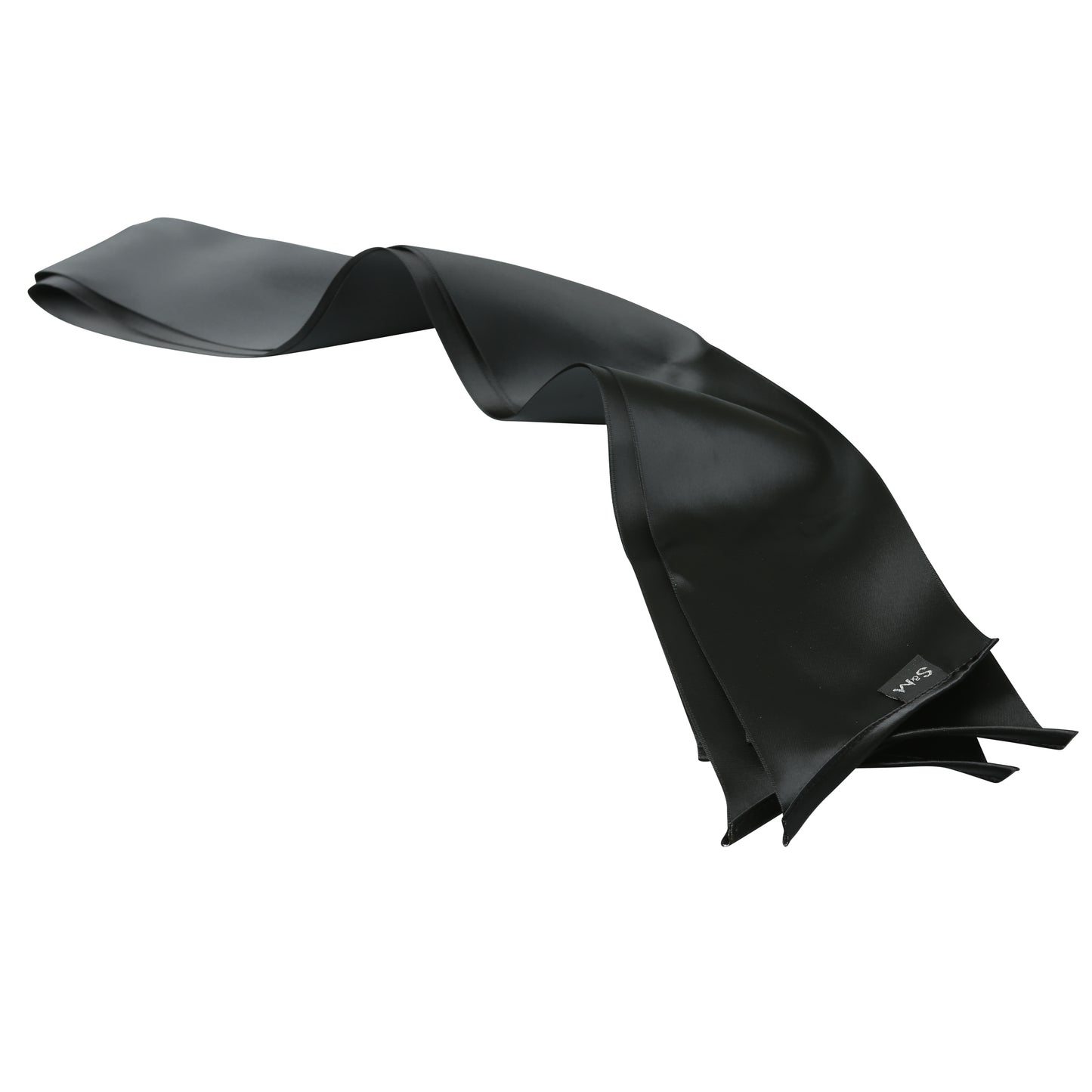 Sex and Mischief Silky Sash Restraints - Black by Sportsheets