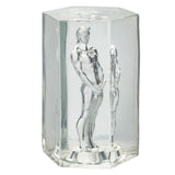 CalExotics Romeo Clear Masturbator Stroker — 3.75in Compact - SE0892553