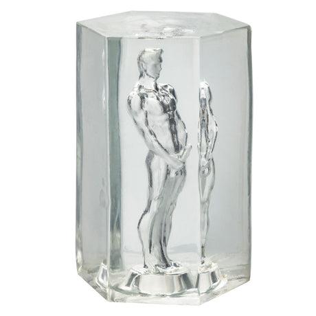 CalExotics Romeo Clear Masturbator Stroker — 3.75in Compact - SE0892553