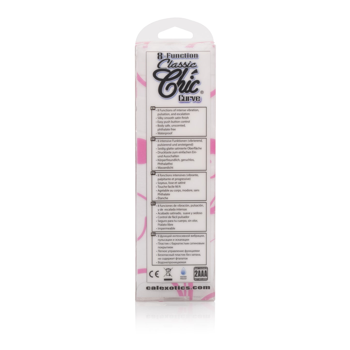8 Function Classic Chic Curve - Pink by CalExotics