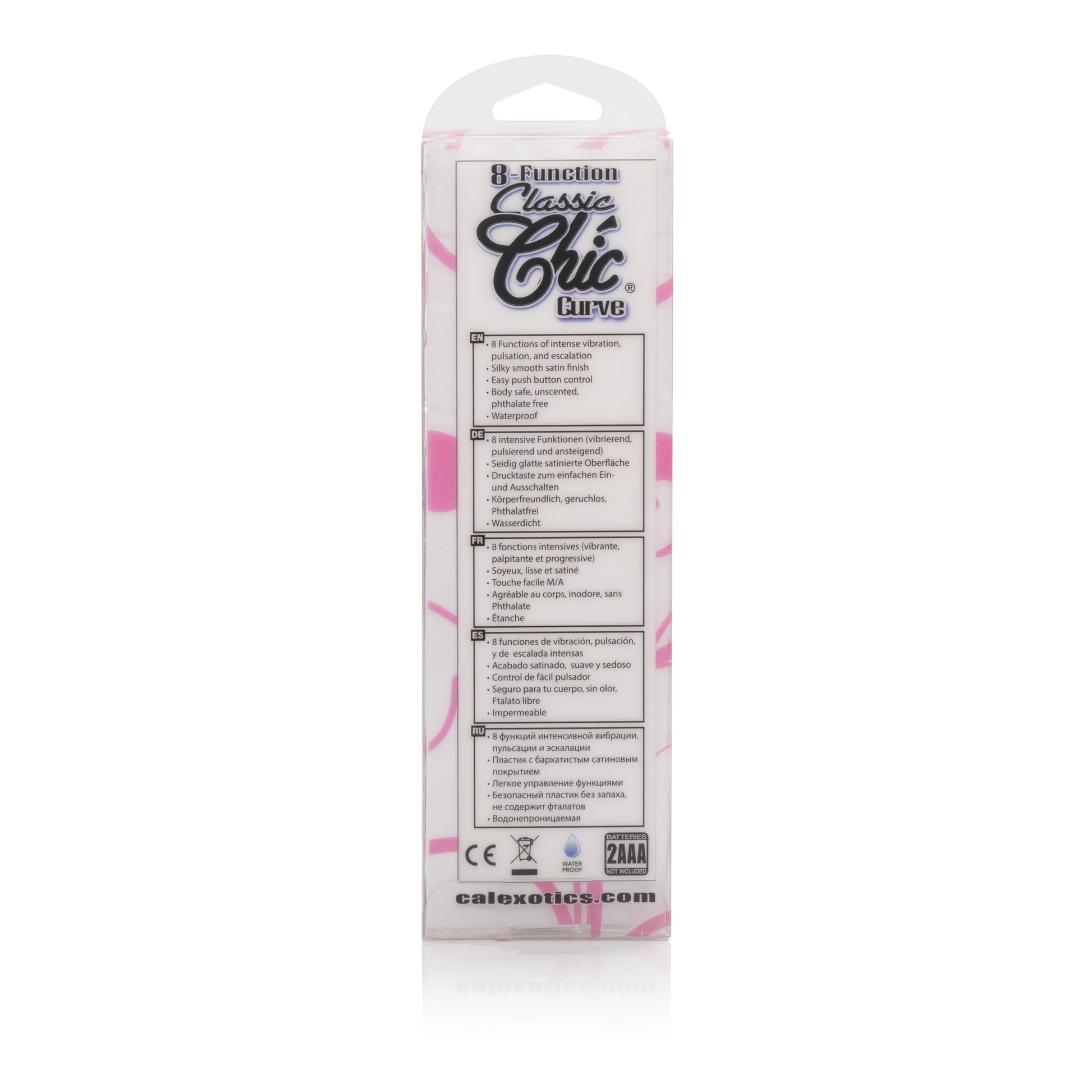 8 Function Classic Chic Curve - Pink by CalExotics