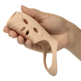 CalExotics Performance Maxx Rechargeable Open-Ended Sleeve, Ivory - SE1633703