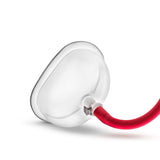 Blush Temptasia Vulva Cup — Clear Acrylic Cylinder - BL-09901