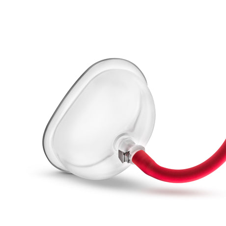 Blush Temptasia Vulva Cup — Clear Acrylic Cylinder - BL-09901