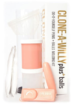 Clone-a-Willy Plus Balls Kit — Light Skin Tone - BD9327
