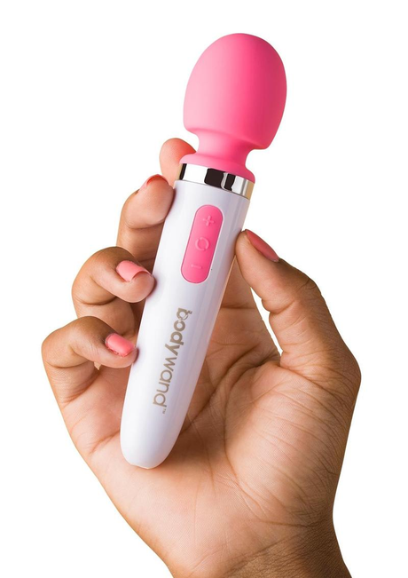 Bodywand Aqua Mini Silicone Rechargeable Massager - Pink