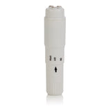 CalExotics Compact Waterproof Travel Massager with 4 Tips - White - SE2104012