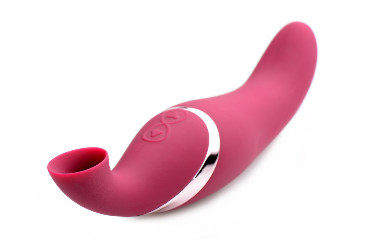 Shegasm Intense 2 in 1 Clit Stimulator - Pink by XR Brands