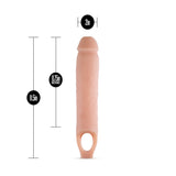 Blush Performance 11.5 Inch Cock Sheath Extender — Vanilla - BL-26693
