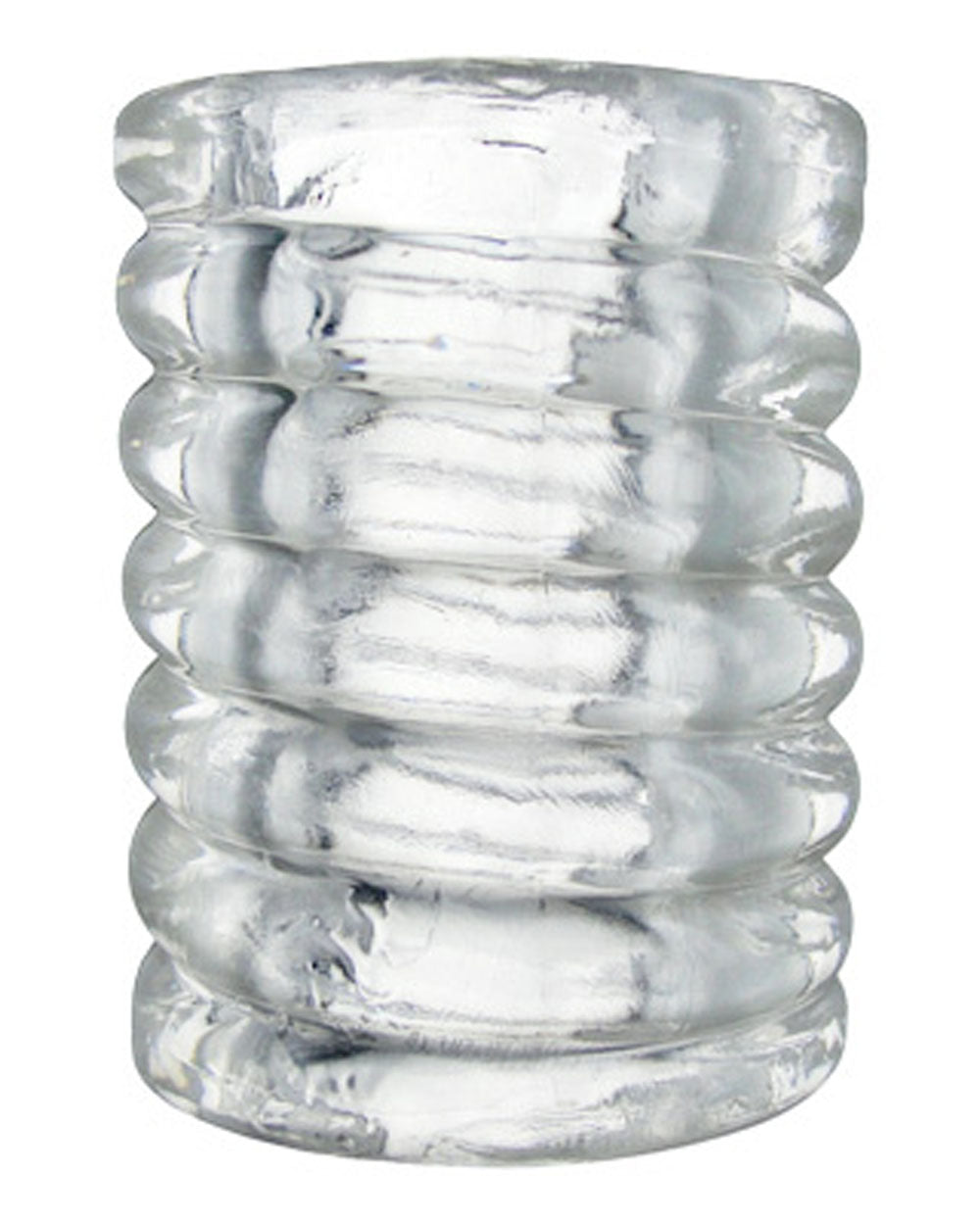 XR Brands Spiral Ball Stretcher — Clear, Flexible - TV-AC759